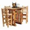 Mountain Woods Log Furniture- Aspen Log Bistro Table