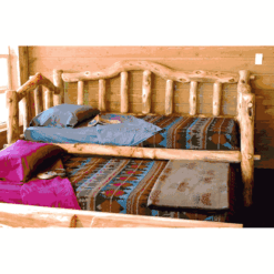 Mountain woods log furniture aspen log daybed 7