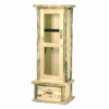 Mountain Woods Log Furniture- Aspen Log 6 Gun Cabinet