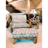 Mountain Woods Log Furniture- Aspen Log Chair-And-A-Half