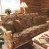 Mountain Woods Log Furniture- Aspen Log Loveseat