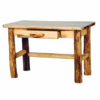 Mountain Woods Log Furniture- Aspen Student Desk