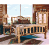 Mountain Woods Log Furniture- Aspen Snowload II Bedroom Set
