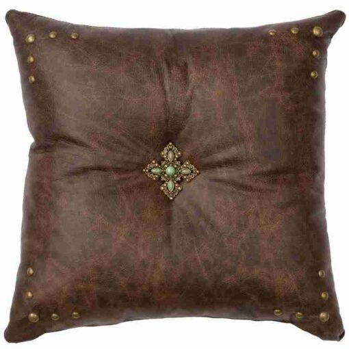 Mustang canyon ii pillow (16"x16") by wooded river