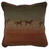 Mustang Canyon II Pillow (20"x20") By Wooded River