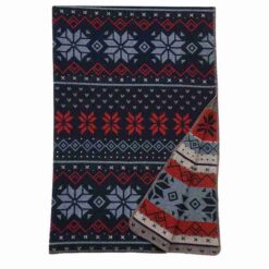 Nordic Throw Blanket by Wooded River