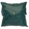 Painted Desert III Peacock Pillow (16"x16)" by Wooded River