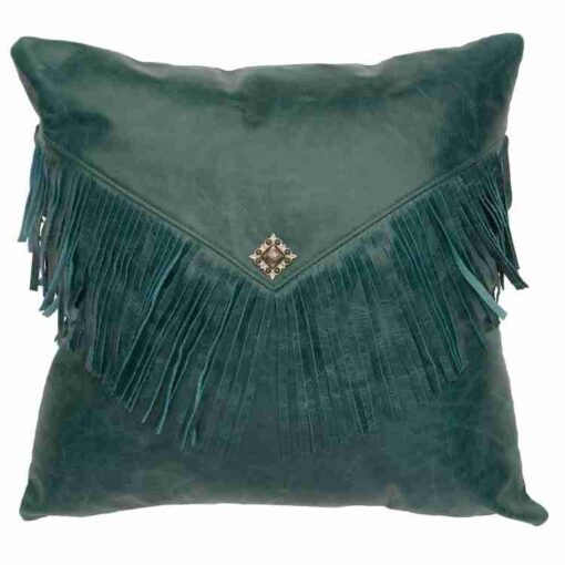 Painted desert iii peacock pillow (16"x16)" by wooded river