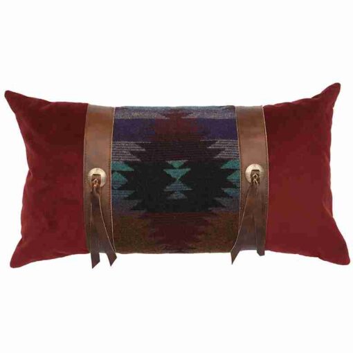 Painted desert iii pillow (14"x26") by wooded river