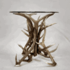 Elk & Mule Deer Antler End Table