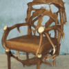 Elk & Fallow Deer Antler Chair