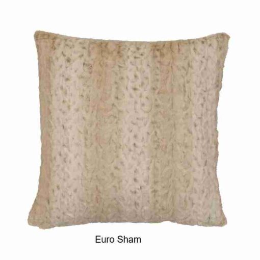 Pearl leopard cuddle fur throw blanket by wooded river - image 4