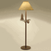 Pinecone and Tree Floor Lamp by Colorado Dallas