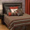 Red Pepper Coverlet by Wooded River