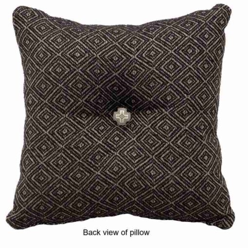 Red pepper pillow 16"x16" by wooded river - image 2