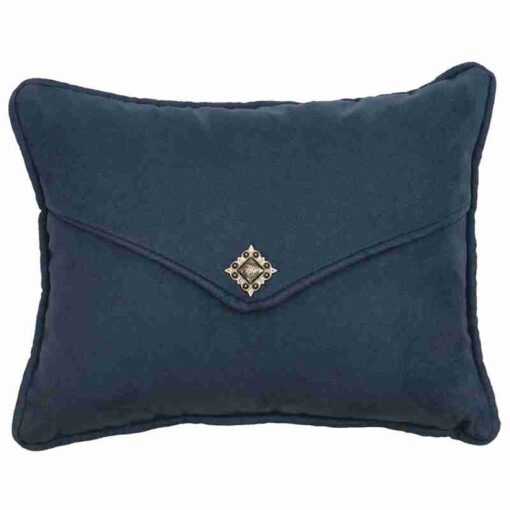 Redrock canyon pillow (10"x13") by wooded river