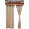 Redrock Canyon Rod Pocket Drape Set by Wooded River