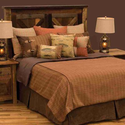 Reel time duvet cover by wooded river 18