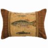 Reel Time Pillow (12"x18") By Wooded River