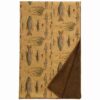 Reel Time Throw Blanket by Wooded River