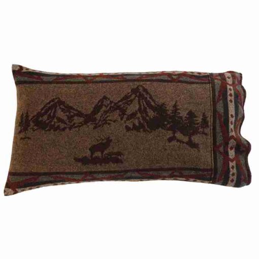 Rocky mountain elk bedding set (basic) by wooded river - image 2