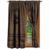 Rocky Mountain Elk Rod Pocket Drape Set by Wooded River