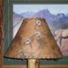 Rust Brown Pinto Lamp Shade