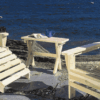 Rustic Natural Cedar Adirondack Rectangle Table
