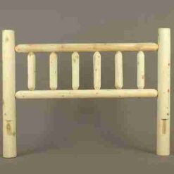 Rustic Natural Cedar Headboard