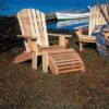 Rustic Natural Cedar Oversized Adirondack Chair