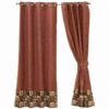 Silver Thicket Rod Pocket Drape Set by Wooded River
