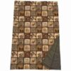 Silver Thicket Throw Blanket by Wooded River