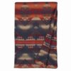 Socorro II Throw Blanket by Wooded River