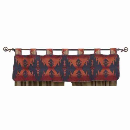 Socorro ii valance by wooded river
