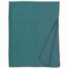 Solid Turquoise Throw by Wooded River