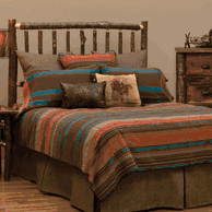 Tombstone iii premium bedding by wooded river