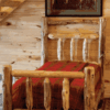 Twist Of Nature - Unassembled Deluxe Pine Log Cabin Bed Kit