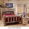 Twist Of Nature - Pine Bed - Double Rails