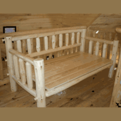 Twist Of Nature - Unassembled Pine Log Daybed Kit
