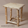 Twist Of Nature - Pine Standard Open Nightstand