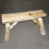 Twist Of Nature Red Pine Log Half-Log Bench