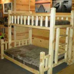 Twist Of Nature Timberjack Log Pine Bunk Bed Kit- Unassembled