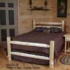 Twist Of Nature - Unassembled Pine Western Corral Bed Kit