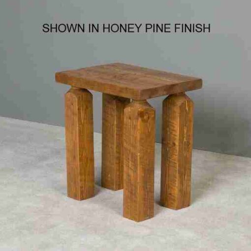 Viking barnwood bedside table