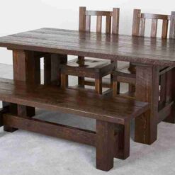Viking barnwood bench 47