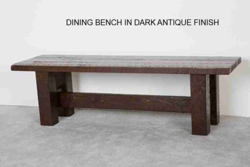 Viking barnwood farm table - image 3