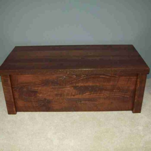Viking barnwood flip-top blanket chest - image 2