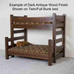 Viking barnwood loft bed 53