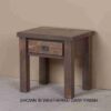 Viking Barnwood Nightstand - 1 Drawer