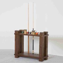 Viking Barnwood Pool Cue Rack - Floor Stand